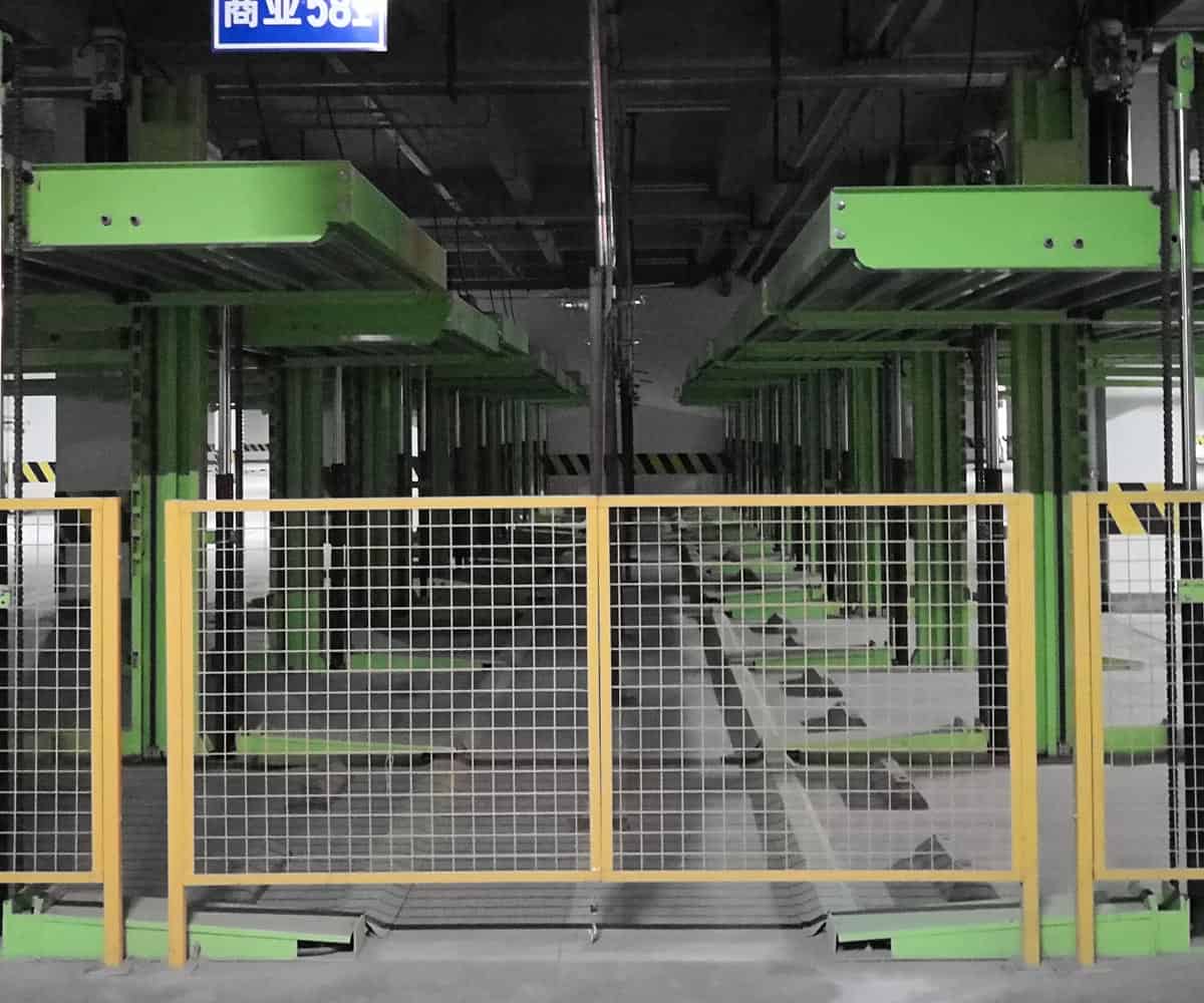 小區雙層簡易升降立體車庫